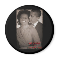 PRESIDENT BARACK OBAMA & FIRST LADY MAGNET