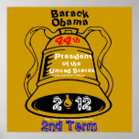 President Barack Obama Freedom Bell 2012 2nd Term Print