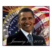 President Barack Obama Inaugural Poster posters