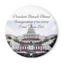 President Barack Obama inauguration 2009 magnets