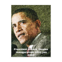 President Barack Obama Inauguration 20th jan 2009 postcards by AFRICANKOKO President Barack Obama Inauguration 20th jan 2009 postcards