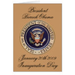 President Barack Obama Inauguration Day Cards