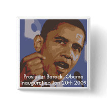 President Barack  Obama Inauguration Jan 20th 2009 buttons
