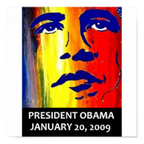 PRESIDENT BARACK OBAMA INAUGURATION posters