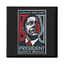 President Barack Obama January 20th 2009 magnets by talliktok_katauyak President Barack Obama January 20th 2009 magnets