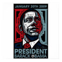 President Barack Obama January 20th 2009 posters