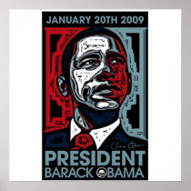 President Barack Obama January 20th 2009 Posters