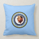 President Barack Obama & MrsObama Portrait Pillow