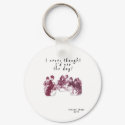 PRESIDENT BARACK OBAMA:  "NEVER THOUGHT" BUTTON keychains
