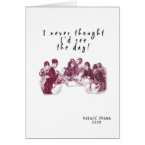 PRESIDENT BARACK OBAMA "NEVER THOUGHT" CARDS by OWL1998 PRESIDENT BARACK OBAMA "NEVER THOUGHT" CARDS