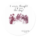 PRESIDENT BARACK OBAMA "NEVER THOUGHT" STICKER