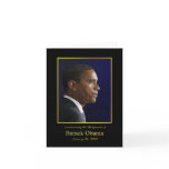 President Barack Obama - Paper Greeting Card