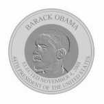 PRESIDENT BARACK OBAMA ACRYLIC CUT OUT