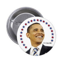 President Barack Obama buttons