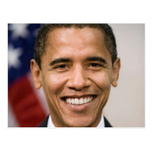 President Barack Obama Post Card