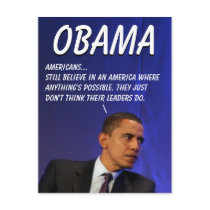 President Barack Obama postcards