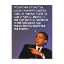 President Barack Obama postcards