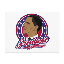 President Barack Obama Post Card