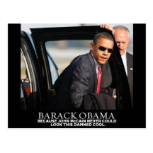 PRESIDENT BARACK OBAMA POSTCARD