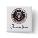 President Barack Obama Signature buttons by talliktok_katauyak President Barack Obama Signature buttons