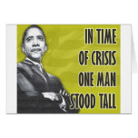 President Barack Obama Yellow Card
