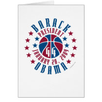 President "Bask-O-Bama" #44 Kids Cards