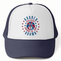 President "Bask-O-Bama" #44 Kids hats