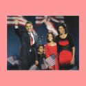 President-Elect Obama & Family Postcard by suntimes President-Elect Obama & Family Postcard