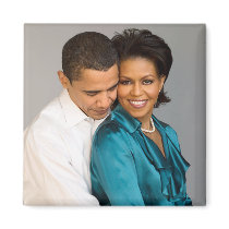 President & First Lady Obama magnets