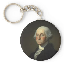 President George Washington Keychain
