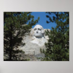 President George Washington, Mount Rushmore Poster