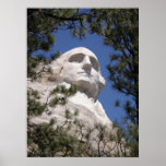 President George Washington, Mount Rushmore Poster