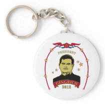 President Gingrich 2012 keychains