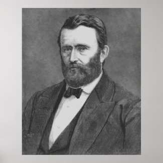 President Grant Sketch print