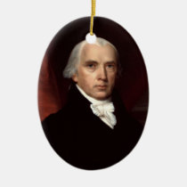 President James Madison Ornament ornaments