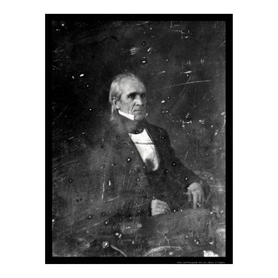 President James Polk Daguerreotype 1849 Poster by lc_prints