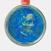 President Jefferson Davis Christmas Ornaments
