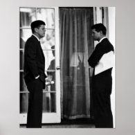 President John Kennedy And Robert Kennedy Poster