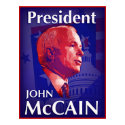 President John McCain Poster posters by jamierushad President John McCain Poster posters