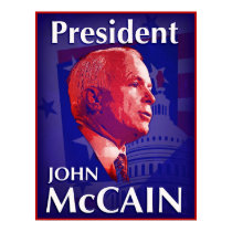 President John McCain Poster posters