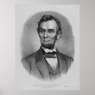 President Lincoln Artwork print