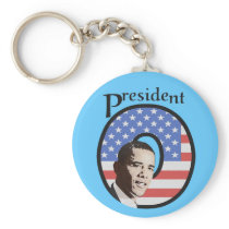 President O Keychain
