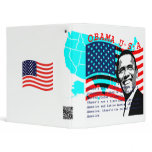 President Obama 1 3 Ring Binder