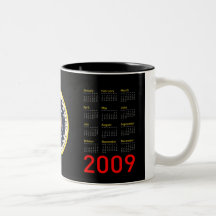 President Obama 2009 Calendar Coffee Mug