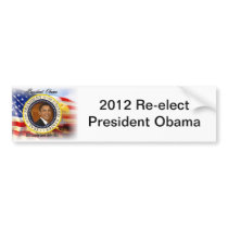 President Obama 2012 Campaign Launch Bumper Sticker