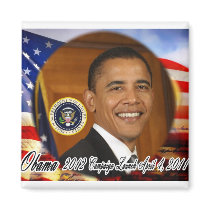President Obama 2012 Campaign Launch Fridge Magnets