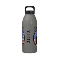 President Obama 2012 Liberty Bottle Reusable Water Bottles
