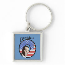 President Obama 2012 Premium Keychain