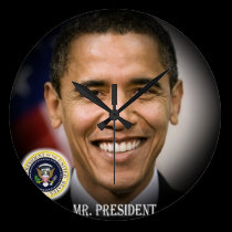 President Obama 2012 Re-election wall clocks