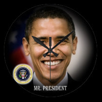 President Obama 2012 Re-election wall clocks